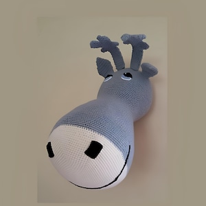 Tutoriel – TROPHEE  Tête de  Renne - pattern - modèle – patron - en français -  tutorial - au crochet