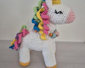 LICORNE - UNICORN -English pattern - patron en  français - Tutoriel crochet - Amigurumi  - modèle  - tuto