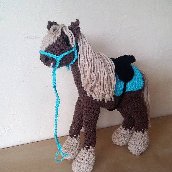 Tutoriel – CHEVAL  - PONEY - AMIGURUMI - pattern - modèle – patron -  français - tuto - crochet