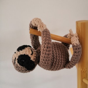 Sloth Tutorial - crochet - Amigurumi - French - pattern