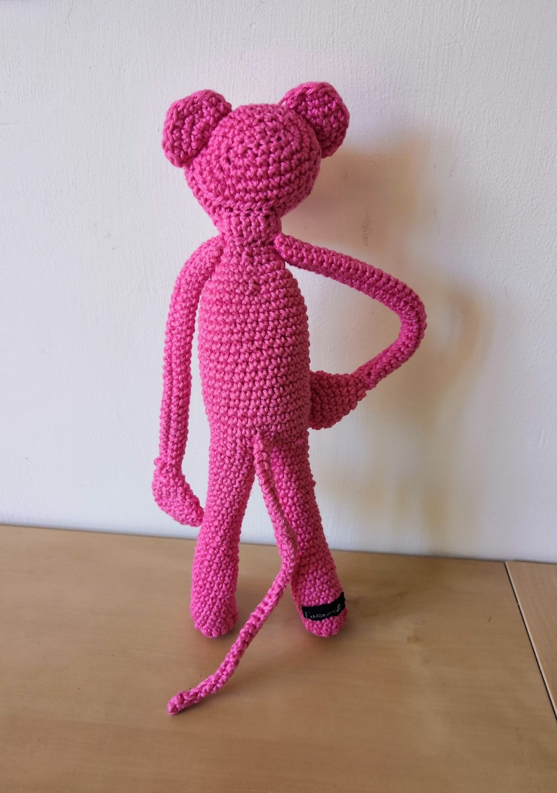 Tutoriel une panthère rose patron au crochet amigurumi - México