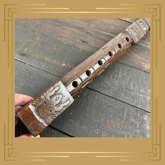 Store Indya Authentic Traditional Hand Carved Wooden Decorative Flute At Best Price In Mumbai