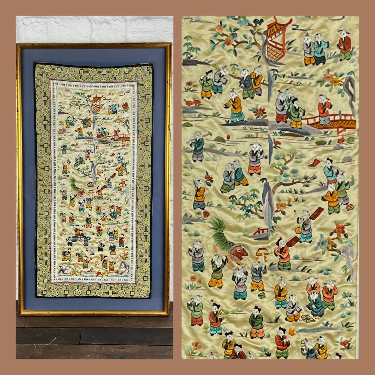 Mandarin Tapestry Kids Cummerbund Mandarin Tapestry Kids Cummerbund