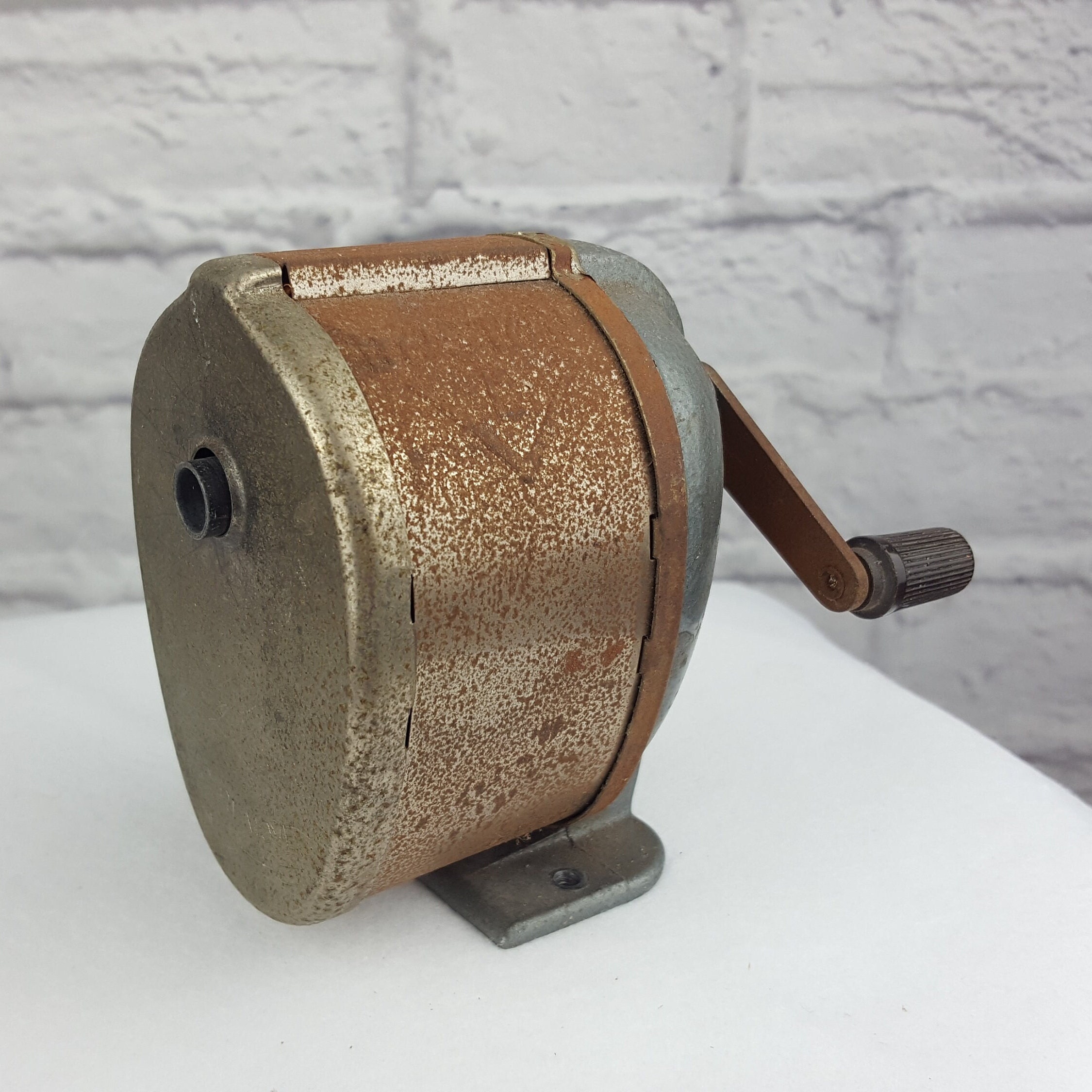 All metal copper color Pencil sharpeners collection