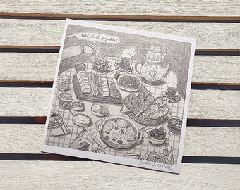 Turkish Breakfast Charity Print