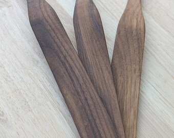 Mescolatore per pasta madre - The Spurtle Stick - Mescolatore per pasta madre in noce fatto a mano per impasti artigianali