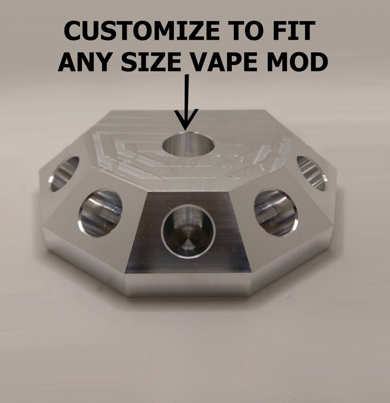 CNC Vape Stand And 1 Juice Holder Etsy