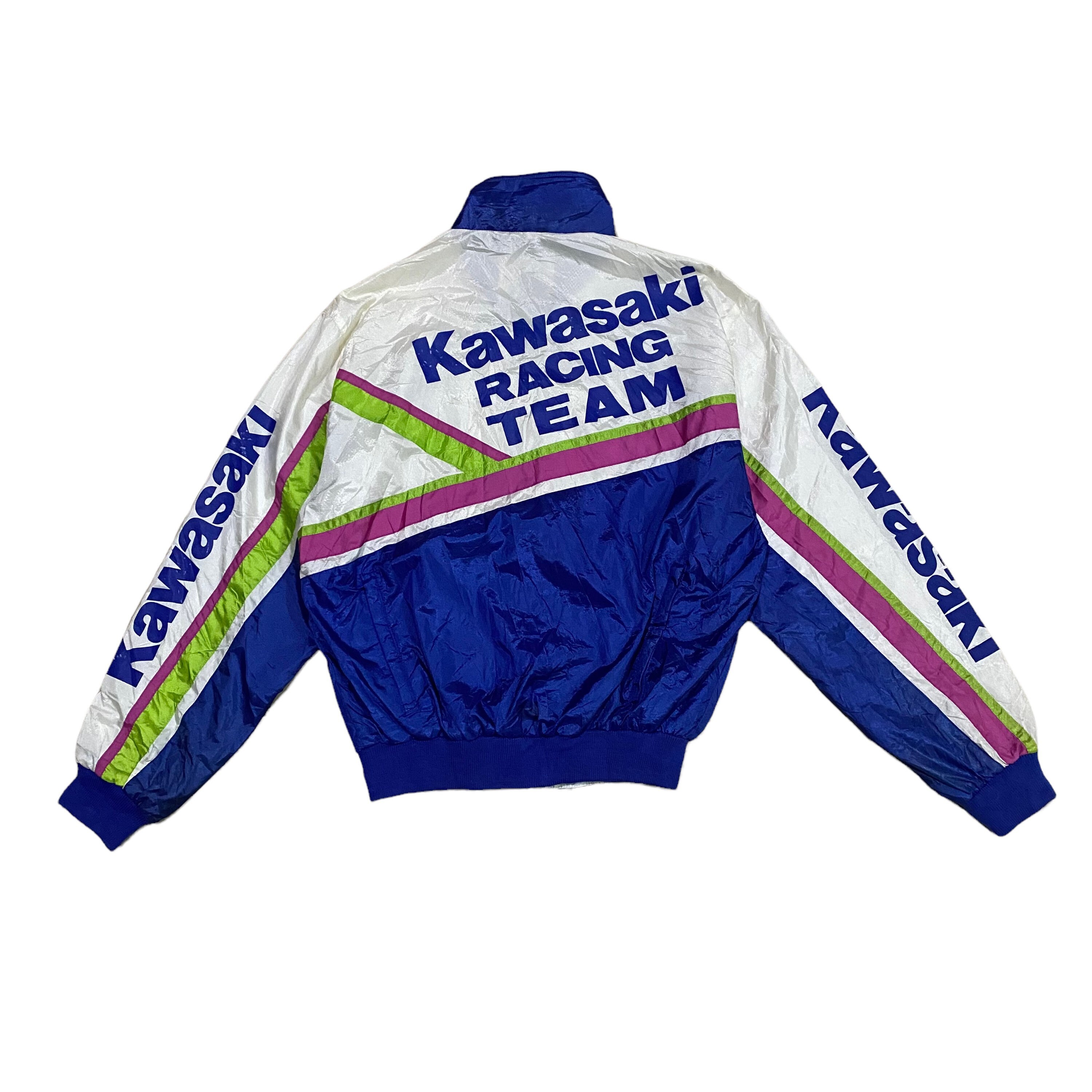 Vintage Mizuno Kawasaki Racing Team 