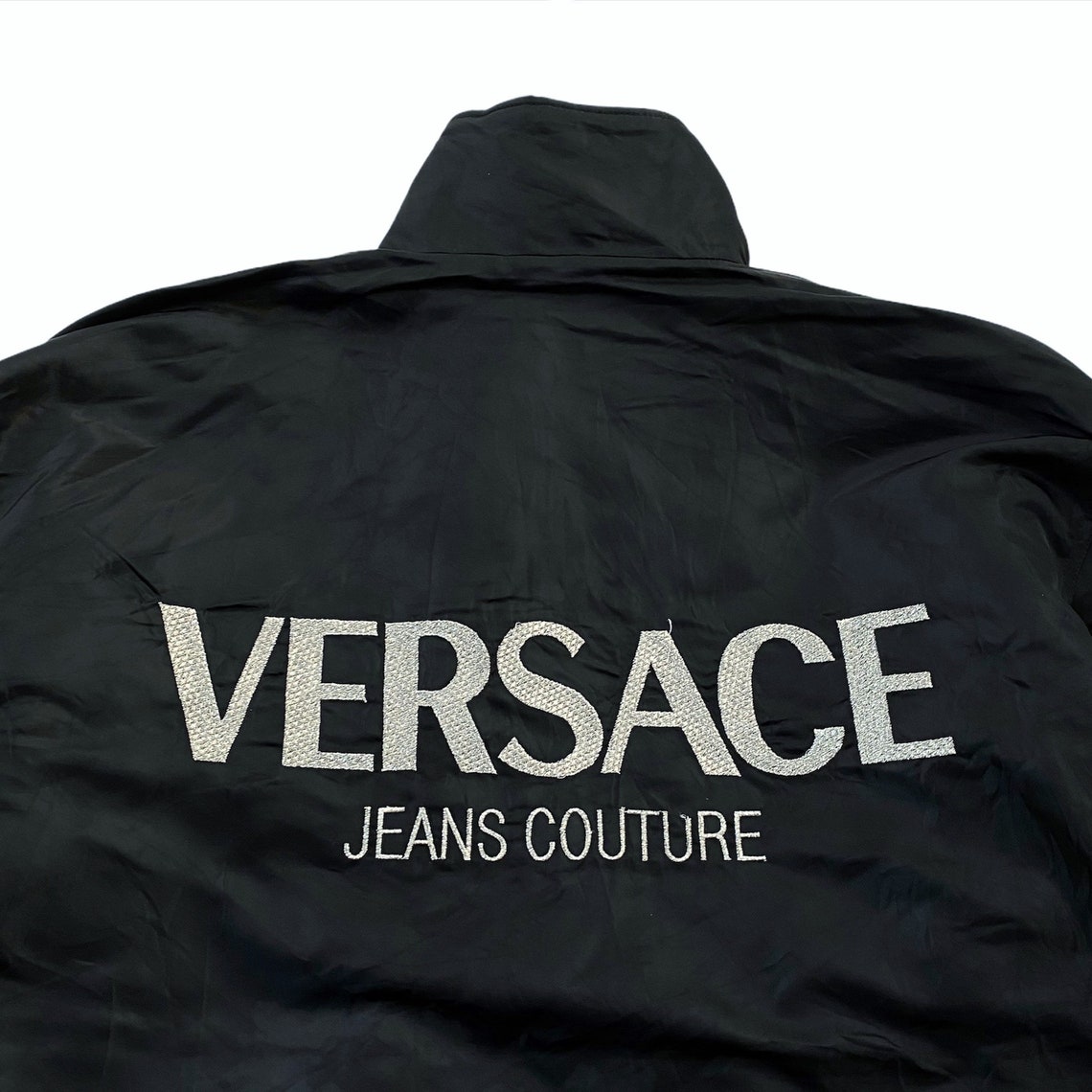 Vintage Versace Jeans Couture Fleece Reversible Jacket | Etsy