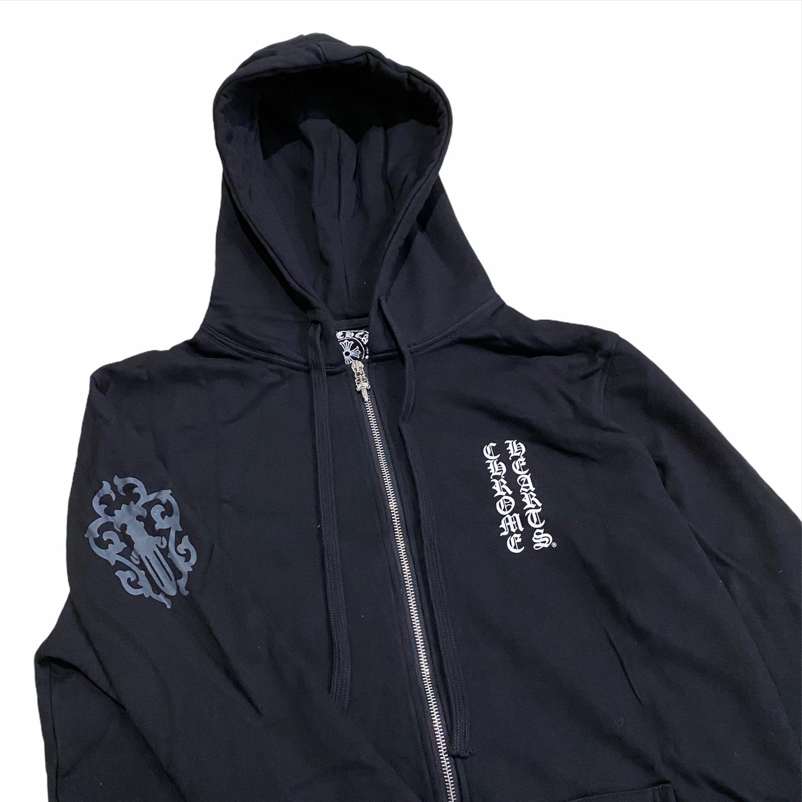 Vintage Chrome Hearts Hoodie Etsy