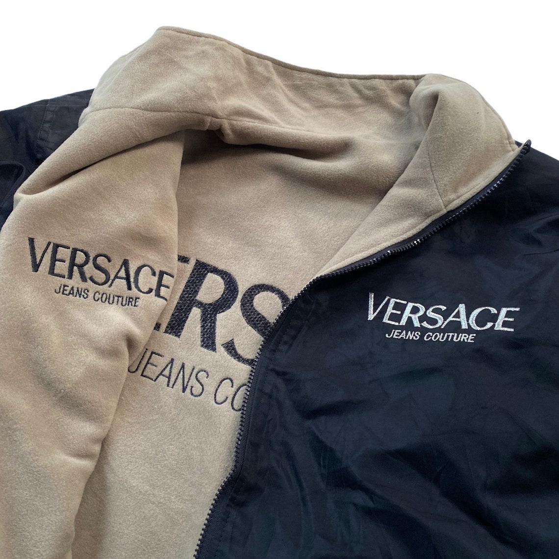 versace jeans couture coat