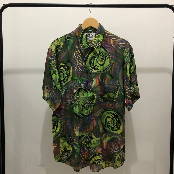 Vintage Versace Silk Fullprint Shirt