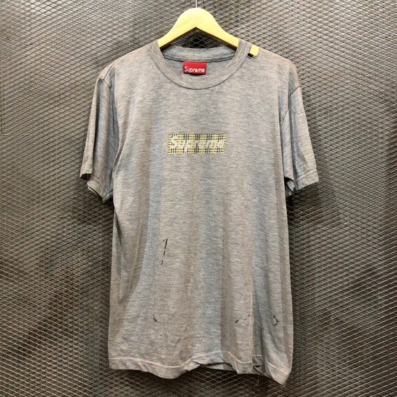 supreme burberry box logo