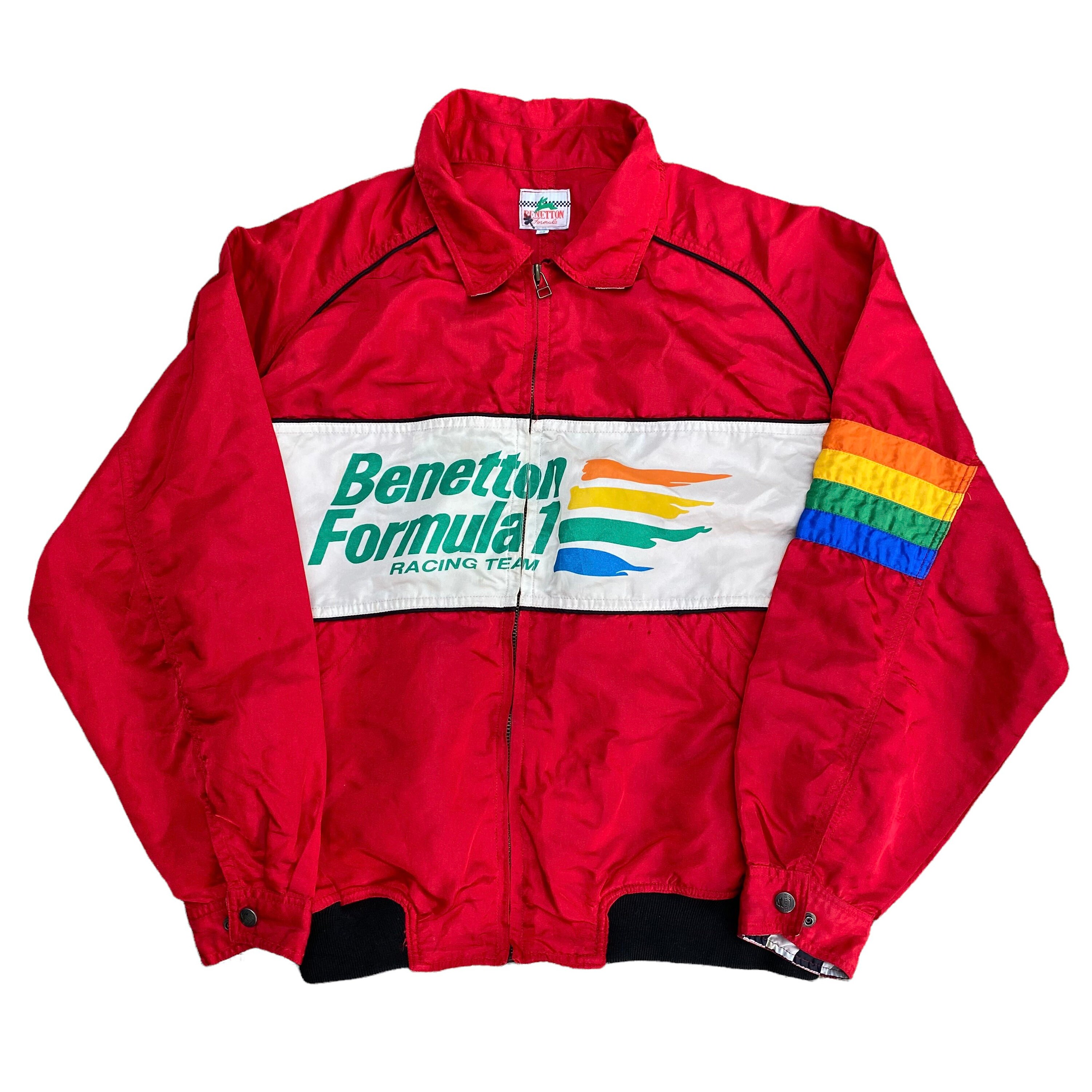 Dag sirene angst Kleding Kleding Gender-neutrale kleding volwassenen Jacks en jassen Vintage  Benetton Formule 1 Jas mozeduca.co.mz