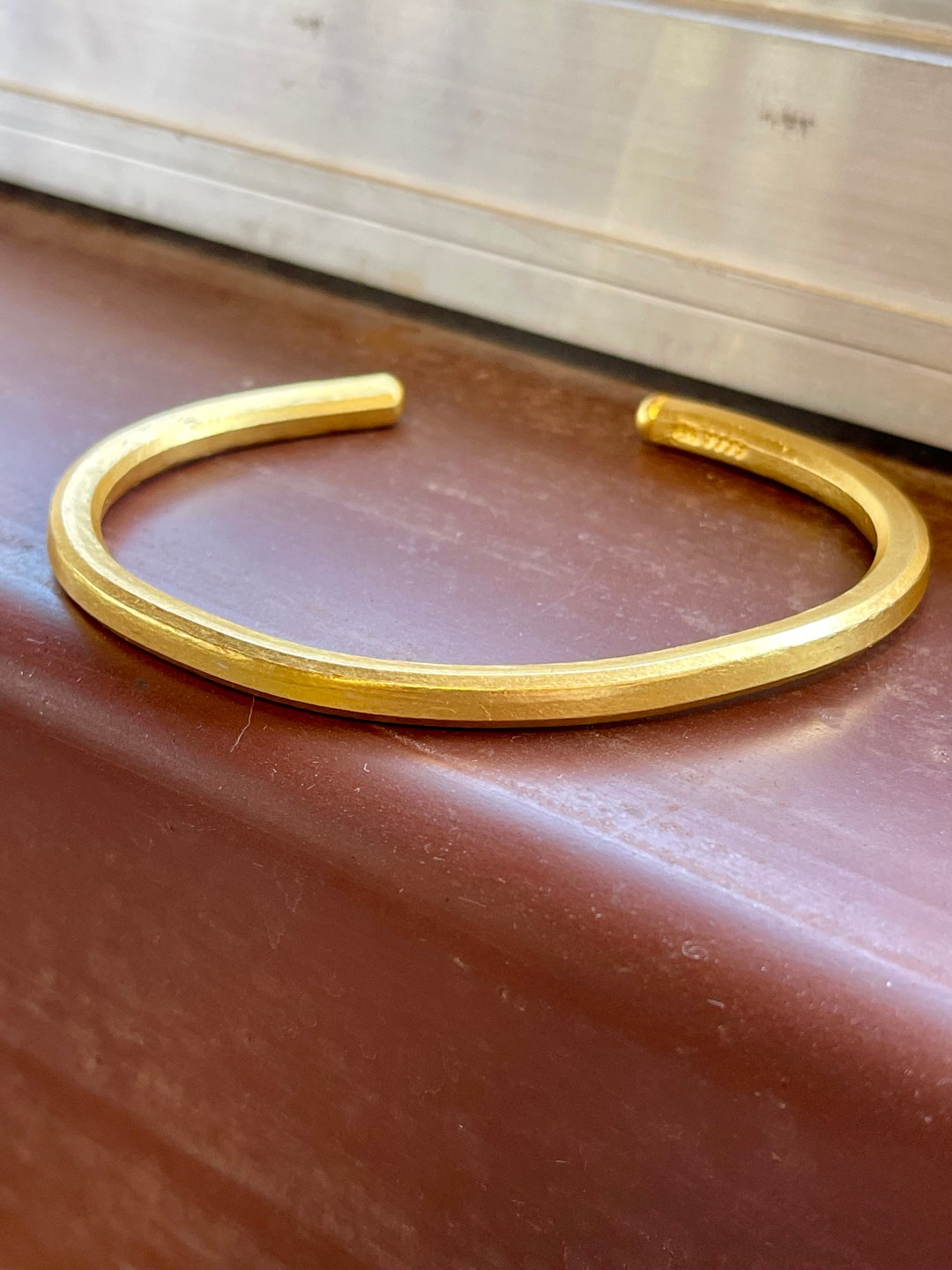 Pure Gold .9999AU 2 Ounce Buillion Bracelet Cuff Custom Made - Etsy