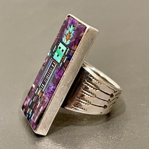 Navajo Micro Incrustation Multiples Pierres & Argent