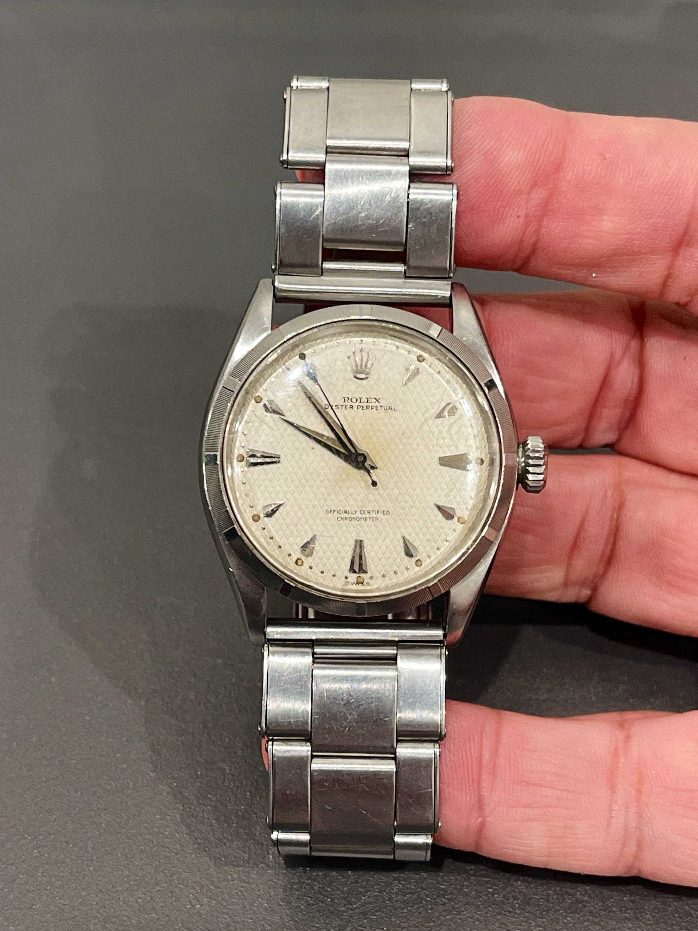 Rare Rolex Watch 1953 Brevet Model 6285, Serial 905998 Rare Rolex Watch 1953 Brevet Model 6285, Serial 905998
