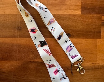 TS Lanyard Keychain Badge Holder