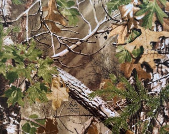 Fat Quarter | Camo Realtree Cotton Fabric