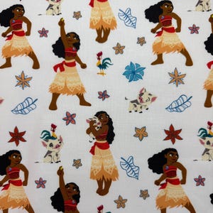 Fat Quarter  | Moana Cotton Fabric