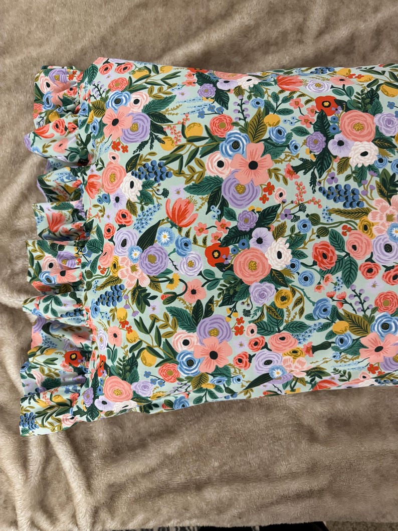 Rifle Paper Co Floral Pillowcase