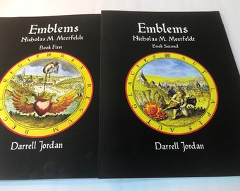 Illuminated Manuscript Alchemy Two Book Set