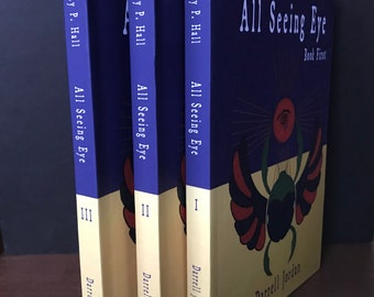 Manly P Hall Book All-Seeing Eye Book Gift for Rosicrucian Study book of Occult and Mystic Hermetic Writing Metaphysical and Esoteric Book