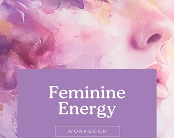 Female Energy Work Planner Disc bound insert punched for Levenger disc system HP workbook disc punched for Arc system
