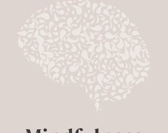 Mindfulness Workbook Planner: Disc bound insert punched for Levenger disc system HP workbook disc punched for Arc system