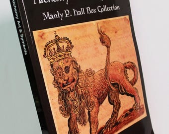 Alchemy Art Prints & Symbols Book: Rosicrucian Occult Gift Set