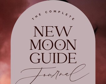 Spiritual Guide New Moon Journal: Disc bound insert punched for Levenger disc system HP workbook disc punched for Arc system