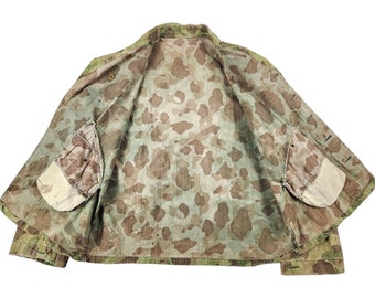 WWII US Army HBT Frogskin Camouflage M-43 Field Reworked