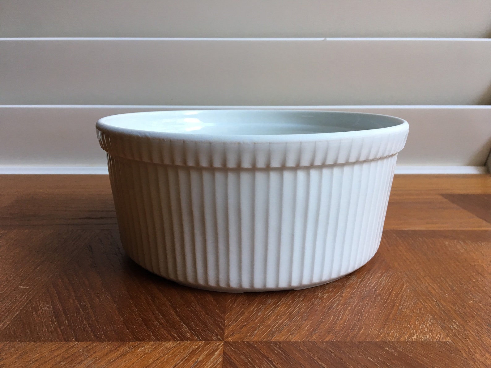Apilco Casserole Soufflé Dish No. 7 French Porcelain Etsy