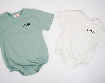 T-Shirt Baby Romper | T-Shirt Bubble Romper | Newborn baby gift | Baby Shower Gift