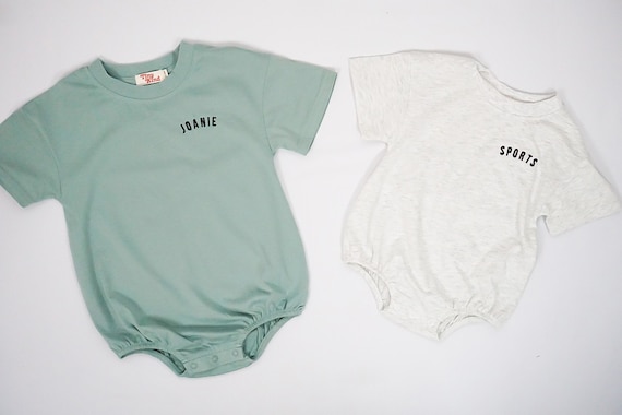 T-Shirt Baby Romper | T-Shirt Bubble Romper | Newborn baby gift | Baby Shower Gift
