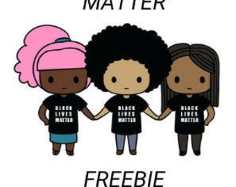 Freebie- Donatie aan Black Lives Matter Beweging