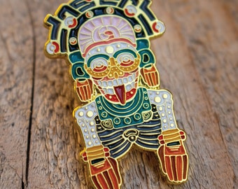 Mictlanteuchtli Enamel Pin