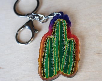 Cactus Keychain