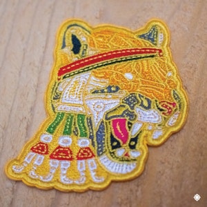 Jaguar Embroidered Patch