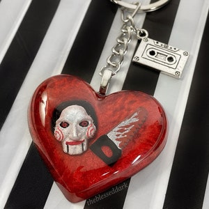 Billy and Saw Keychain // Killer Keychains // Horror // Halloween