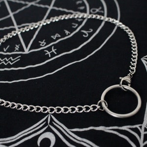 The Hex: Stainless Steel O-Ring Choker