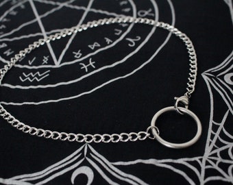 The Hex: Stainless Steel O-Ring Choker