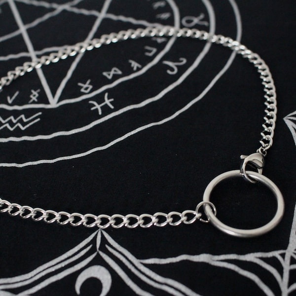 The Hex: Stainless Steel O-Ring Choker