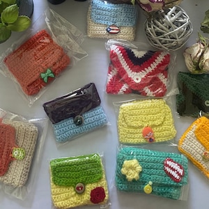 Crochet wallet