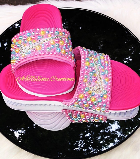 nike pearl slides