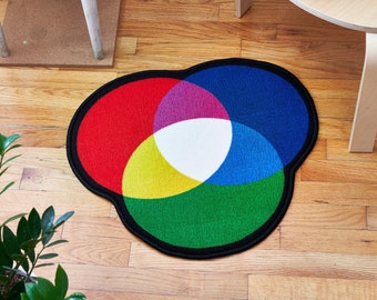 RoyGBiv Logo Mini Rug