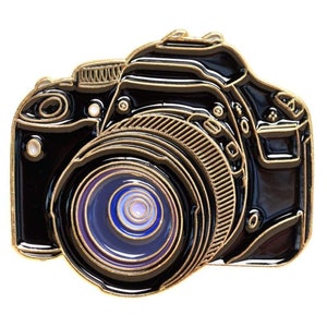 Canon Rebel T2i T3i 550D Enamel Lapel Pin Badge