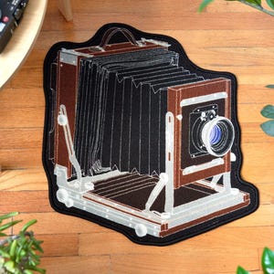 Wooden Large Format Camera Rug