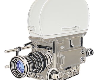 Panny Super R200 Motion Picture Camera Enamel Pin