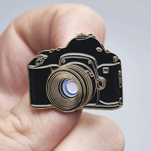 Canon EOS 1V 5D 1D Film 35mm Enamel Lapel Pin